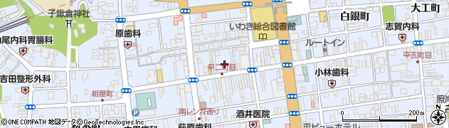 福島県いわき市平（二町目）周辺の地図