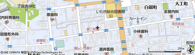 ワタナベ時計店本店周辺の地図