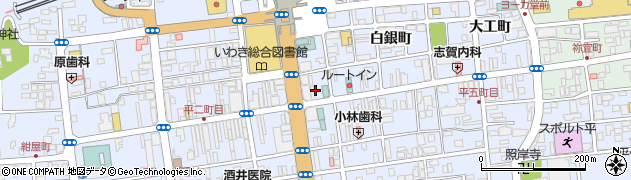 佐野屋　陶器店周辺の地図