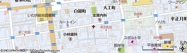 熊谷質店周辺の地図