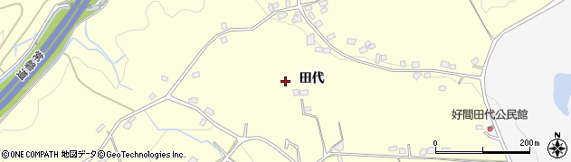 福島県いわき市好間町上好間（田代）周辺の地図