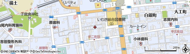 福島県いわき市平田町32周辺の地図