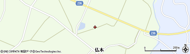 石川県羽咋郡志賀町仏木リ1周辺の地図