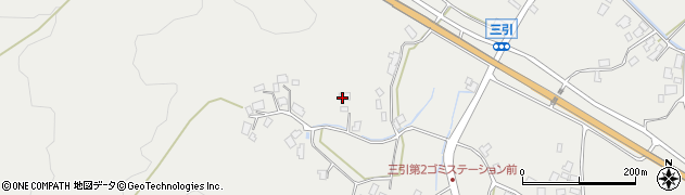 石川県七尾市三引町（ウ）周辺の地図