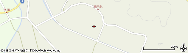 石川県志賀町（羽咋郡）徳田（テ）周辺の地図