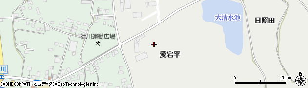 福島県棚倉町（東白川郡）福井（愛宕平）周辺の地図