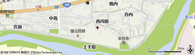 福島県いわき市平塩（西川原）周辺の地図