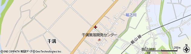 新潟県十日町市干溝周辺の地図