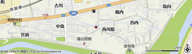 福島県いわき市平塩（上川原）周辺の地図