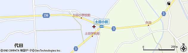 石川県志賀町（羽咋郡）代田（イ）周辺の地図