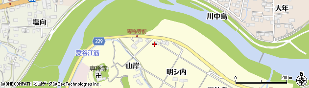 福島県いわき市平山崎（明シ内）周辺の地図