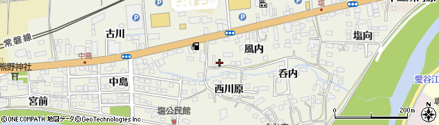 福島県いわき市平塩周辺の地図