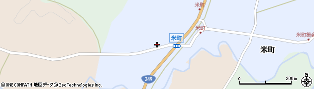 石川県志賀町（羽咋郡）米町（タ）周辺の地図