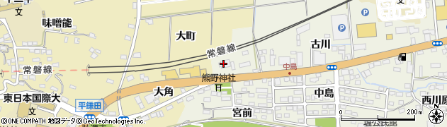 新潟運輸株式会社　いわき支店周辺の地図