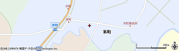 石川県志賀町（羽咋郡）米町（ル）周辺の地図