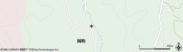 石川県七尾市岡町チ25周辺の地図