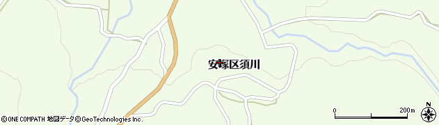 新潟県上越市安塚区須川周辺の地図