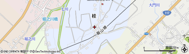 新潟県十日町市桂周辺の地図