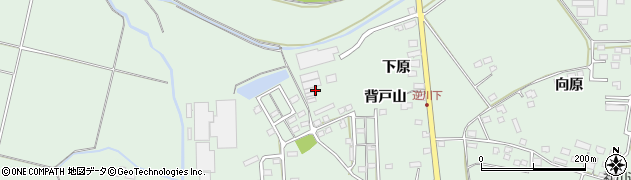 福島県棚倉町（東白川郡）逆川（背戸山）周辺の地図