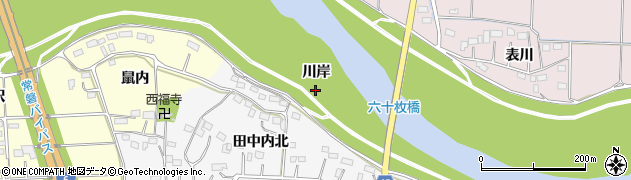 福島県いわき市平荒田目川岸周辺の地図