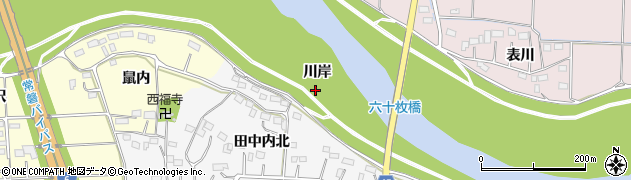 福島県いわき市平荒田目（川岸）周辺の地図