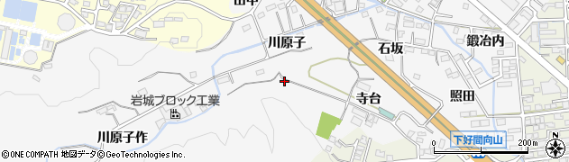 福島県いわき市好間町中好間堂ノ作周辺の地図
