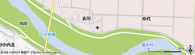 福島県いわき市平下神谷表川57周辺の地図