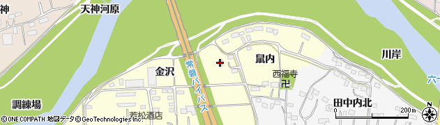 福島県いわき市平山崎（金沢）周辺の地図