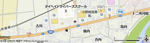有限会社上印鈴木商店　神谷給油所周辺の地図