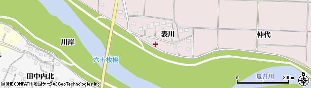 福島県いわき市平下神谷表川111周辺の地図