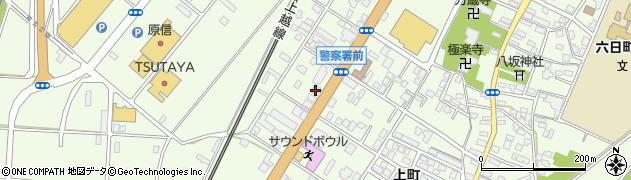 しんきん　六日町支店周辺の地図