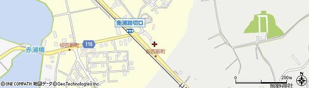 石川県七尾市松百町（ト）周辺の地図