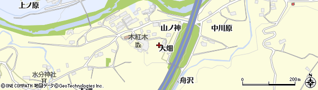 福島県いわき市好間町上好間（舟沢）周辺の地図