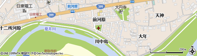 福島県いわき市平中神谷前河原周辺の地図