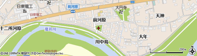 福島県いわき市平中神谷（前河原）周辺の地図