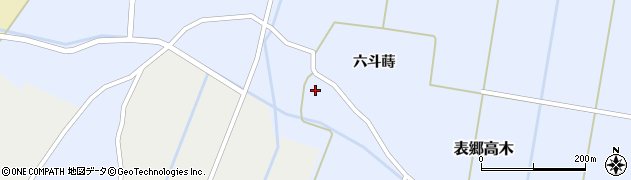 福島県白河市表郷高木（田渕）周辺の地図