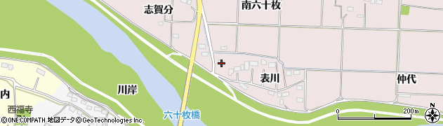 福島県いわき市平下神谷表川2周辺の地図