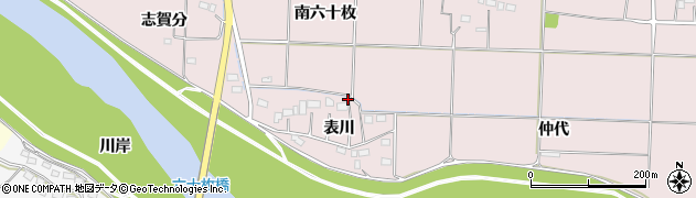 福島県いわき市平下神谷表川49周辺の地図