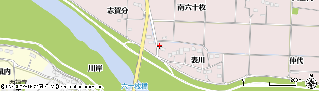 福島県いわき市平下神谷表川1周辺の地図