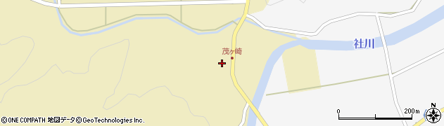 福島県白河市旗宿（茂ヶ崎）周辺の地図