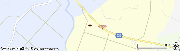 石川県志賀町（羽咋郡）小室（ニ）周辺の地図