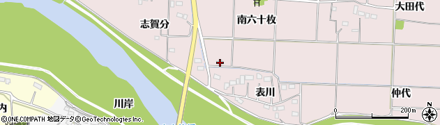 福島県いわき市平下神谷表川7周辺の地図