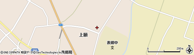 福島県白河市表郷番沢桜下周辺の地図