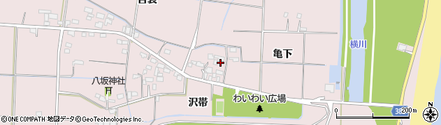 福島県いわき市平下神谷亀下周辺の地図