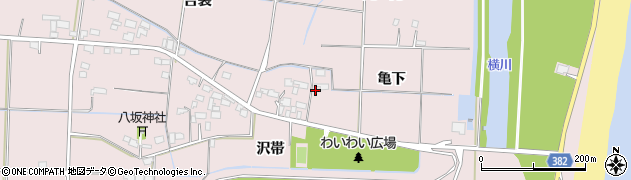 福島県いわき市平下神谷亀下9周辺の地図