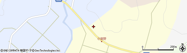 石川県羽咋郡志賀町小室ツ周辺の地図