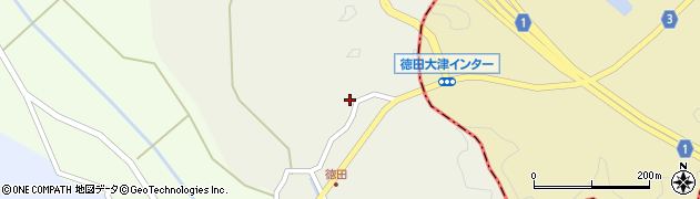 石川県志賀町（羽咋郡）徳田（丙）周辺の地図