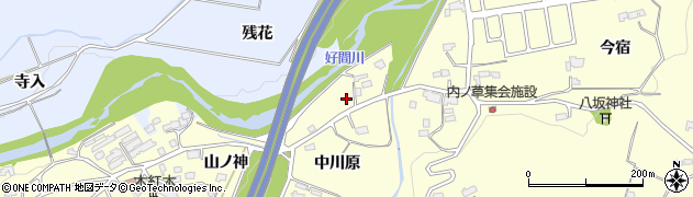 福島県いわき市好間町上好間（中川原）周辺の地図