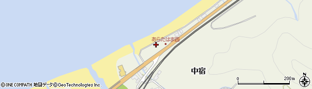 ローソン糸魚川中宿店周辺の地図