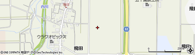 新潟県妙高市飛田周辺の地図